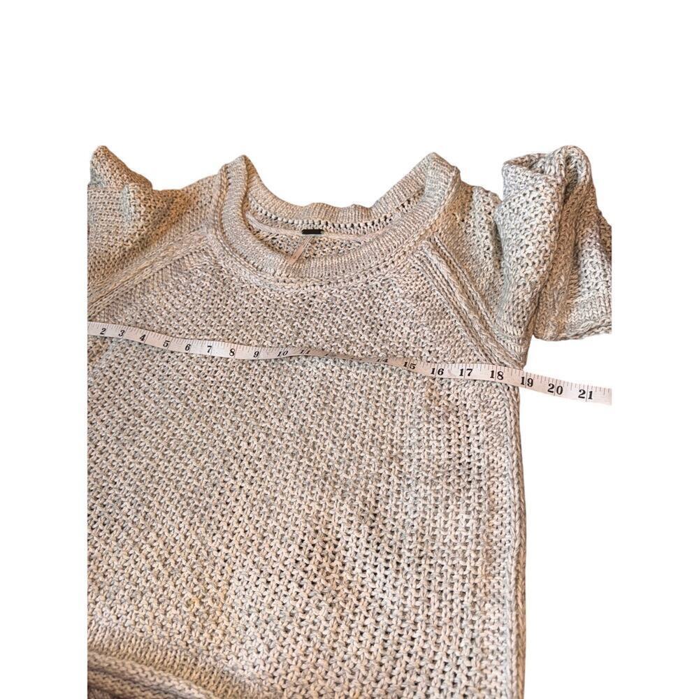 Free People Women's Crew Neck Knit Sweater Size S - Picture 9 of 9